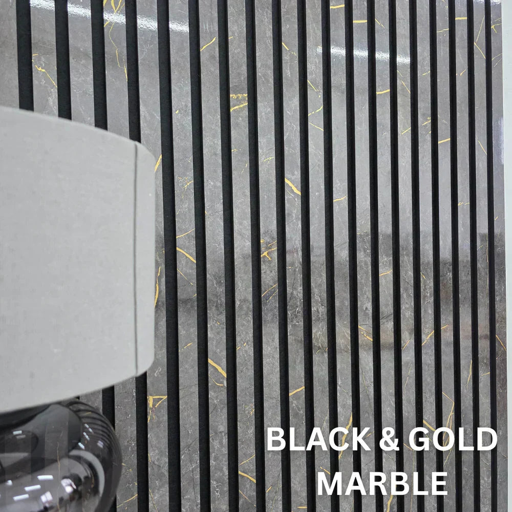 Premium Acoustic Slatted Wall Panel (Multiple Colours)